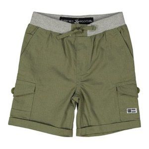 Boys Loden Green Polo Cargo Shorts SZ L